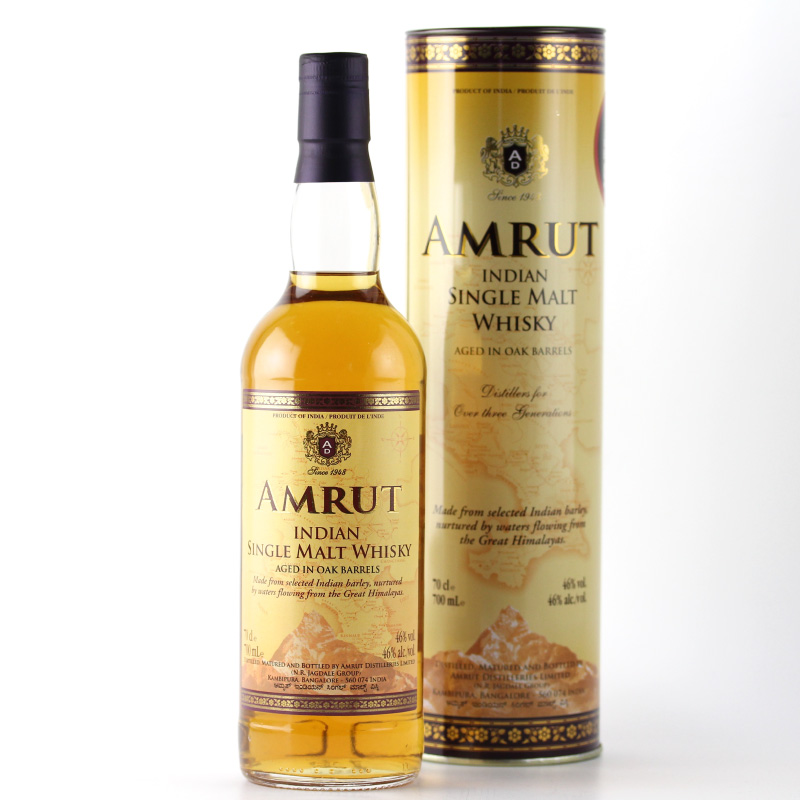 ２本 AMRUT アムルット フュージョンシングルモルトウイスキー 750ml２